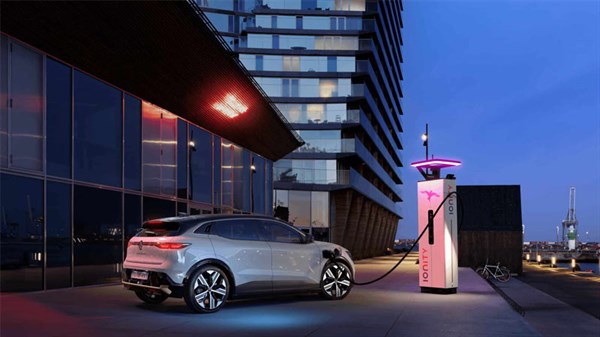 Borne de recharge IONITY