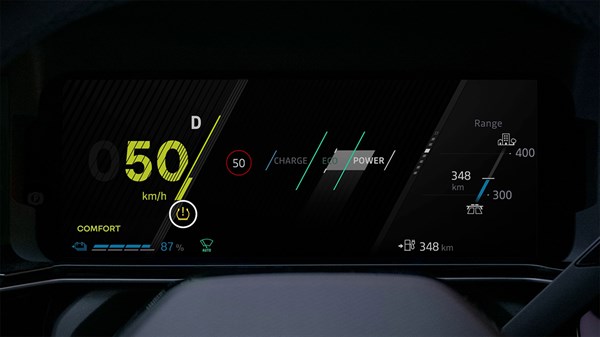 l'avertisseur de perte de pression des pneumatiques - R5 E-Tech électrique - Renault