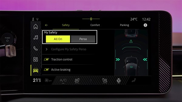 my safety - R5 E-Tech électrique - Renault
