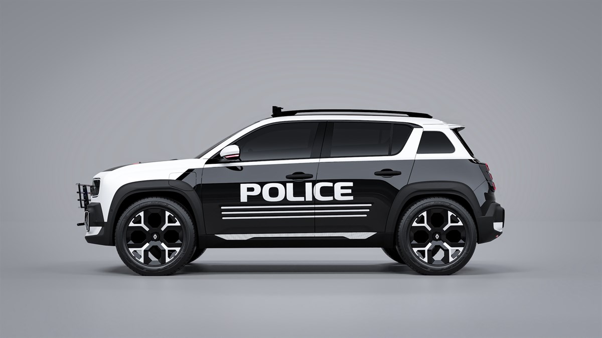 Police - 4TROOP - Renault 4 E-Tech électrique
