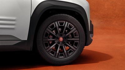 Renault 4 E-Tech électrique Roland-Garros-jantes