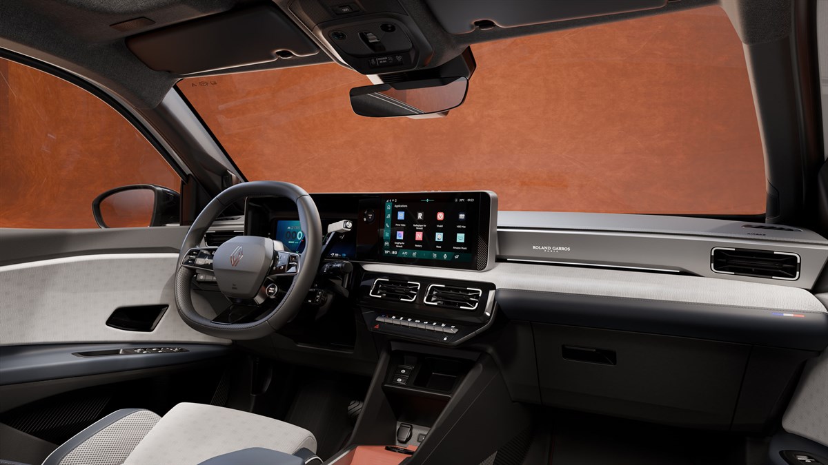 Renault 4 E-Tech électrique Roland-Garros edition - intérieur