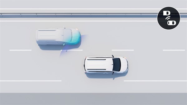 système actif de surveillance d'angle mort - Renault Kangoo