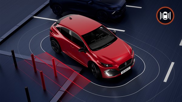 aide au parking latérale - Renault Clio