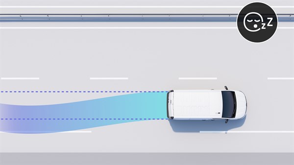 Renault Trafic SpaceClass - alerte de détection de fatigue
