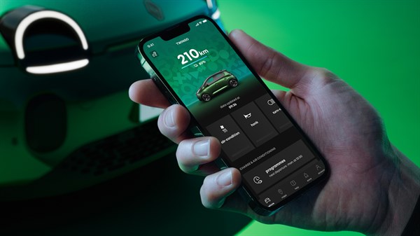 gérez votre véhicule à distance - Renault Twingo E-Tech électrique