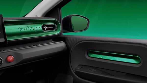 clin d’œil bien placé - Renault Twingo E-Tech électrique
