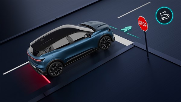 Renault Megane E-Tech électrique - aide au démarrage en côte