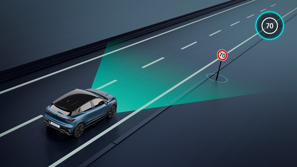Renault Megane E-Tech électrique - système de surveillance avancée du conducteur