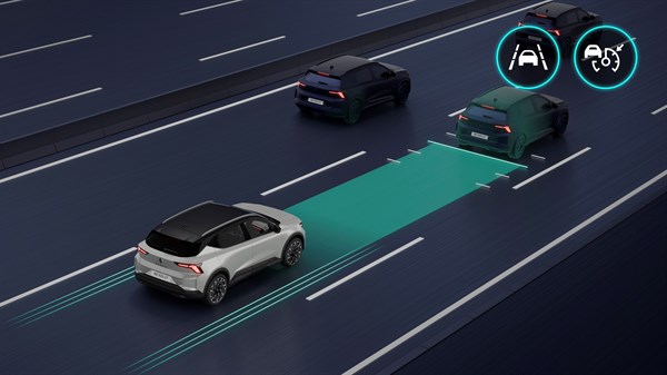 active driver assist - Renault Scenic E-Tech electric