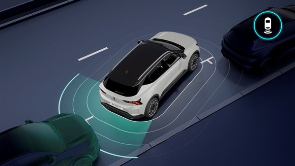 aide au parking arrière - Renault Scenic E-Tech electric