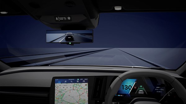 rétrovision par caméra - Renault Scenic E-Tech electric