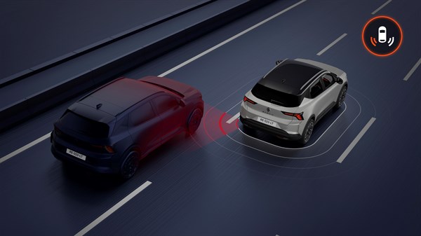 avertisseur d'angle mort - Renault Scenic E-Tech electric