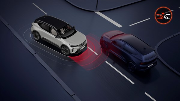 freinage automatique d'urgence aux intersections - Renault Scenic E-Tech electric