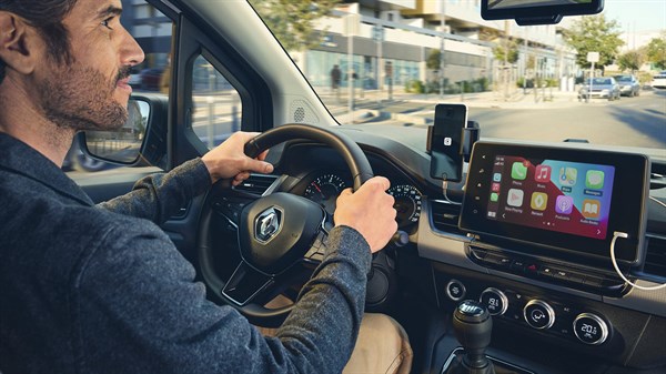 Renault Kangoo Van E-tech 100% électrique - système multimédia easylink