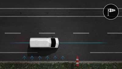 Renault MASTER Assistance de stabilisation en cas de vent latéral